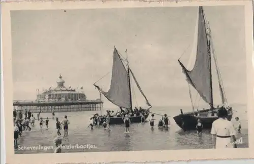 Niederlande - Niederlande - Den Haag, Scheveningen - Pleizierbootjes - ca. 1960