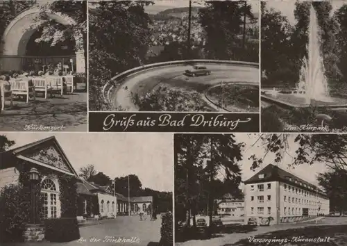Bad Driburg - u.a. Kurkonzert - 1963