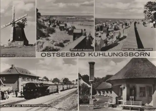 Kühlungsborn - u.a. Windmühle - 1971
