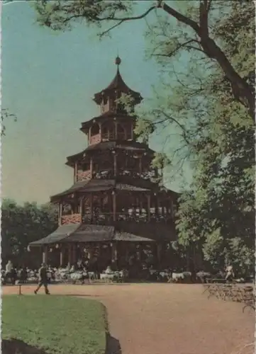 München - Der Chinesische Turm - 1962