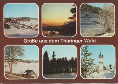Thüringer Wald - mit 6 Bildern - 1983