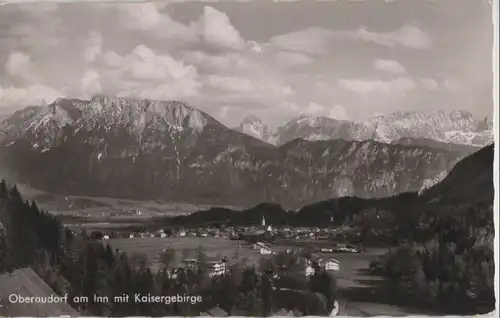 Oberaudorf - mit Kaisergebirge - 1956
