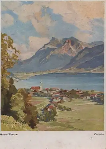 Schliersee - von Hanns Maurus - ca. 1955