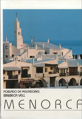 Spanien - Menorca - Spanien - Poblado de Pescadores - Binibeca Vell