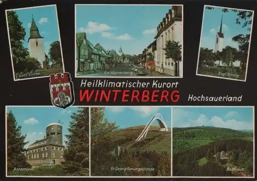 Winterberg - u.a. kath. Kirche - ca. 1970