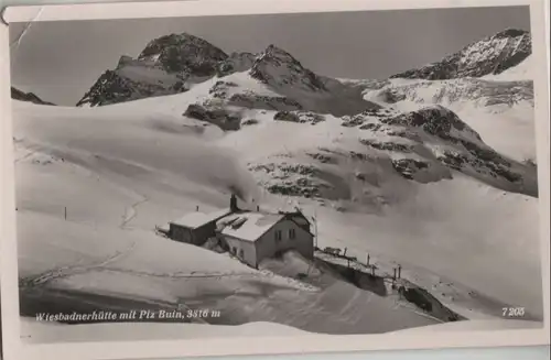 Österreich - Österreich - Wiesbadener Hütte - mit Piz Buin - 1954