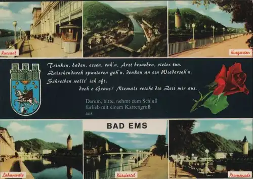 Bad Ems - u.a. Promenade - 1979