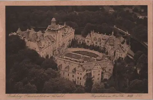 Bückeburg - Residenzschloß, Luftaufnahme - ca. 1935