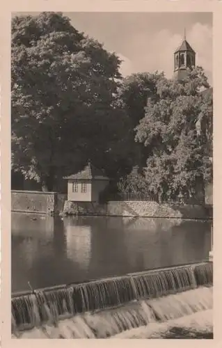 Erfurt - Schlösserbrücke - Neue Mühle - ca. 1955