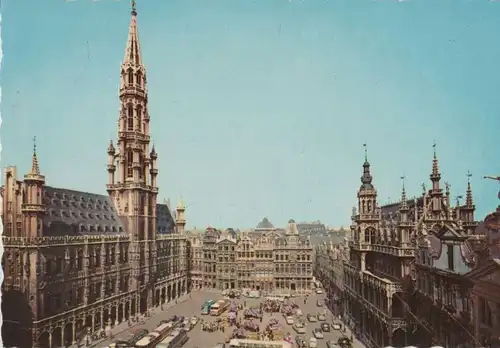 Belgien - Belgien - Brüssel - Bruxelles - La Grand Place - 1962