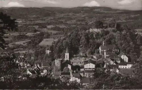Lindenfels - Blick vom Schenkenberg aus - 1959