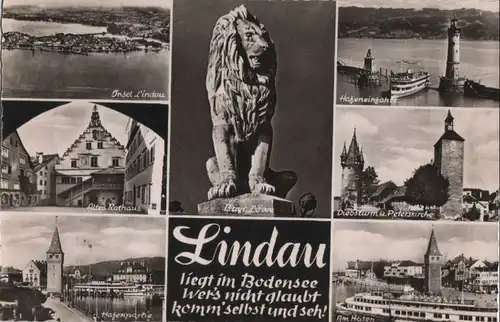 Lindau - u.a. Bayr. Löwe - 1959