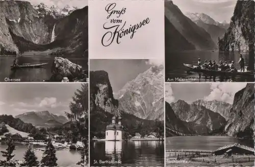 Königssee - u.a. Fischunkelalm - 1958
