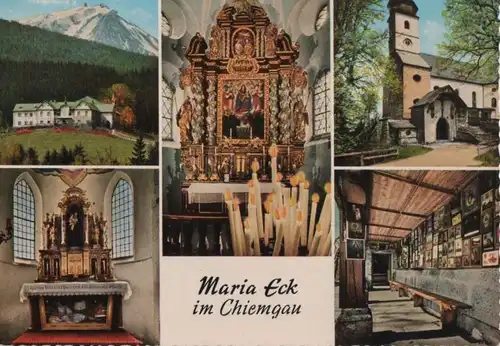 Siegsdorf, Kloster Maria Eck - mit 5 Bildern - ca. 1970