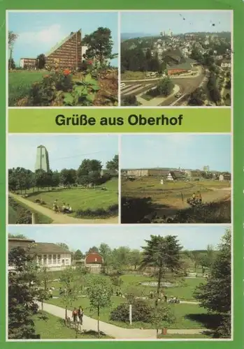 Oberhof - u.a. Kurpark - 1986