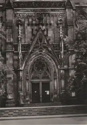Leipzig - Portal der Thomaskirche - 1985
