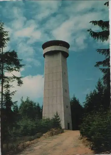 Ludwigsstadt-Lauenstein - Aussichtsturm Thüringer Warte - 1964