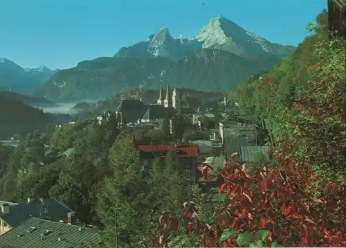 Berchtesgaden - mit Watzmann - ca. 1980
