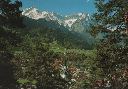 Garmisch-Partenkirchen - Blick auf Alpspitze - ca. 1980