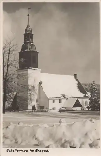 Altenberg-Schellerhau - Kirche im Winter