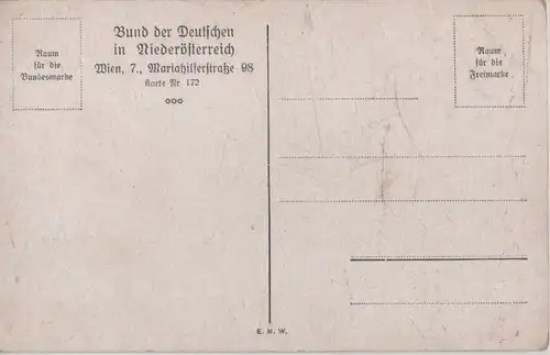 Österreich - Wien - Österreich - Bund der Deutschen in Niederösterreich