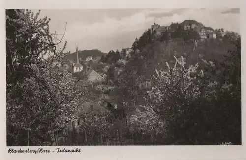 Blankenburg - Teilansicht - ca. 1955