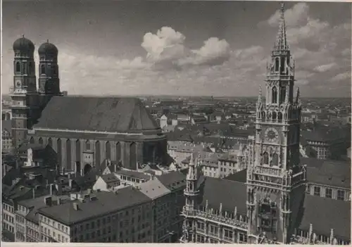 München - Blick vom Alten Peter - 1962
