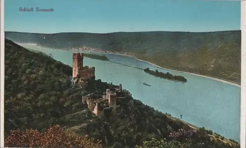 Niederheimbach, Burg Sooneck - ca. 1920
