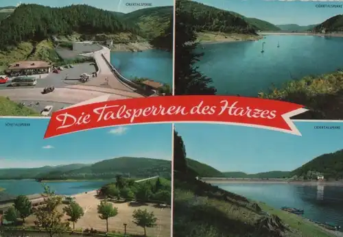 Harz - Talsperren, u.a. Odertalsperre - ca. 1980