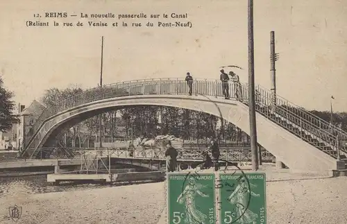 Frankreich - Reims - Frankreich - La nouvelle passerelle