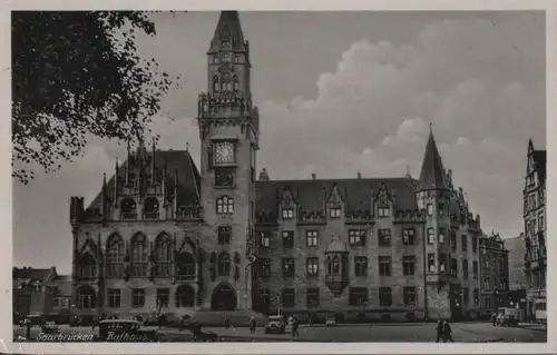 Saarbrücken - Rathaus - ca. 1950