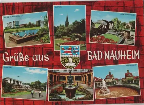 Bad Nauheim - u.a. neues Kurviertel - 1978