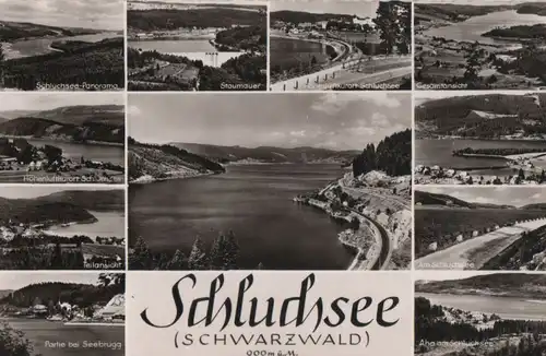 Schluchsee - mit 11 Bildern - ca. 1960