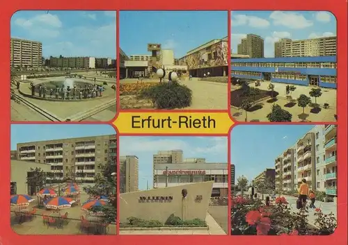 Erfurt - Rieth, u.a. Cafe Berolina - 1972