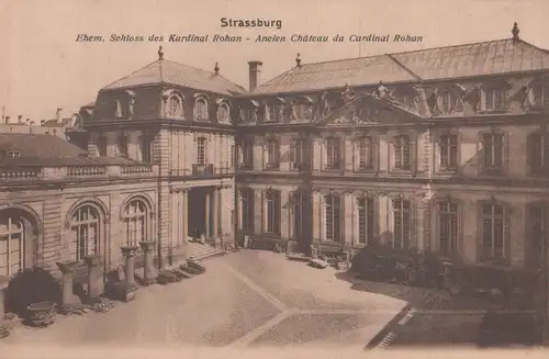 Straßburg - Ehem. Schloss des Kardinal Rohan - ca. 1935