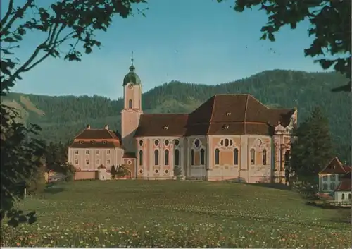 Steingaden-Wieskirche - Außenansicht - ca. 1975