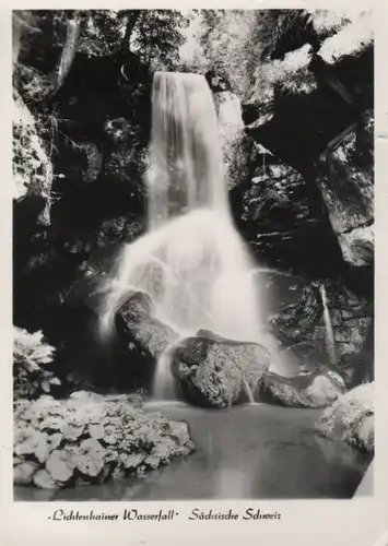 Sächsische Schweiz - Lichtenhainer Wasserfall - 1974