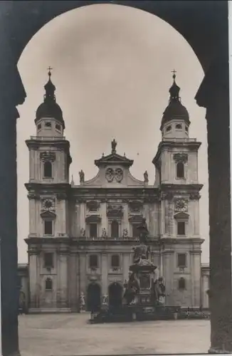 Österreich - Österreich - Salzburg - Dom mit Mariensäule - 1929