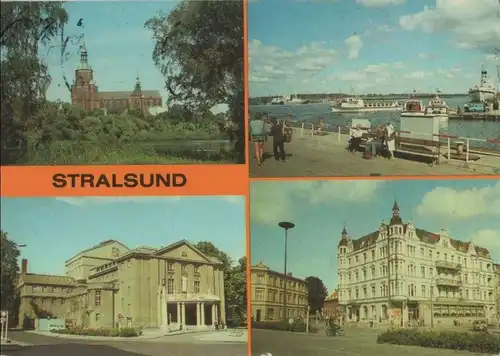 Stralsund - u.a. Hotel am Bahnhof - 1988