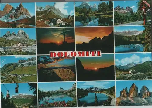 Italien - Italien - Dolomiten - mit 16 Bildern - ca. 1980