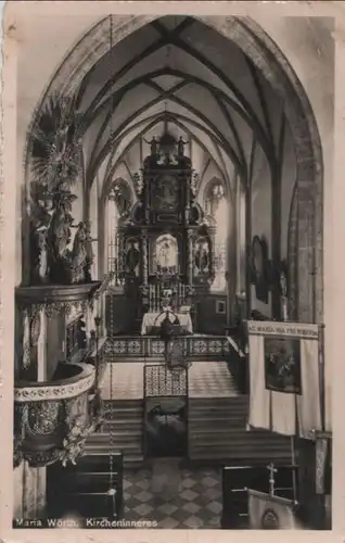 Österreich - Österreich - Maria Wörth - Kircheninneres - 1955