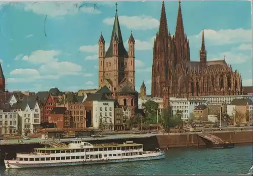 Köln - Rheinufer - 1976