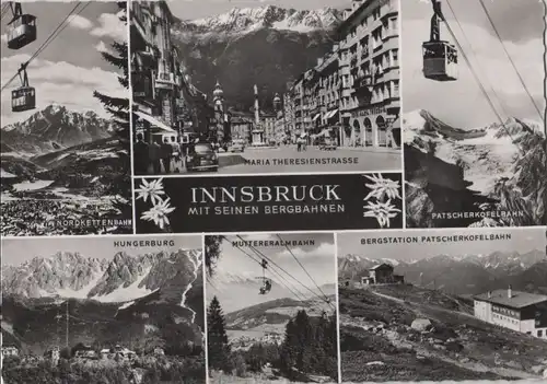 Österreich - Österreich - Innsbruck - u.a. Patscherkopfelbahn - ca. 1965