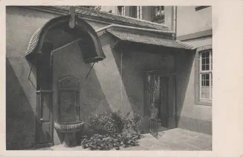 Frankfurt Goethehaus - Höfchen - ca. 1955