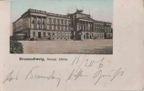 Braunschweig - Herzogl. Schloss