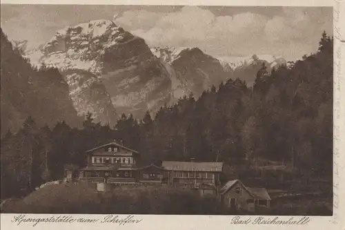 Bad Reichenhall - Alpengaststätte am Schroffen