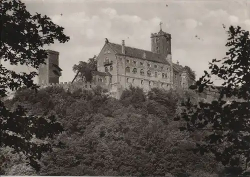 Eisenach - Wartburg von Südost - 1978