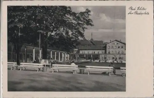 Bad Elster - Der Badeplatz - ca. 1955