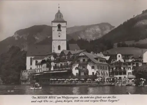 Österreich - Österreich - Wolfgangsee - Weisses Rössl - ca. 1965