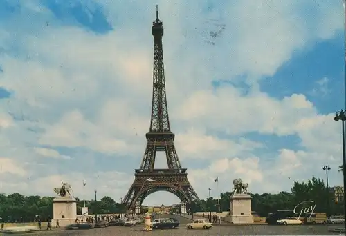 Frankreich - Frankreich - Paris - Eiffelturm - 1973